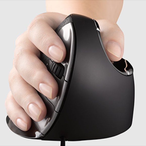 Evoluent VerticalMouse D Medium - best ergonomic mouse, battery-free & easy use! - Picture 3 of 10